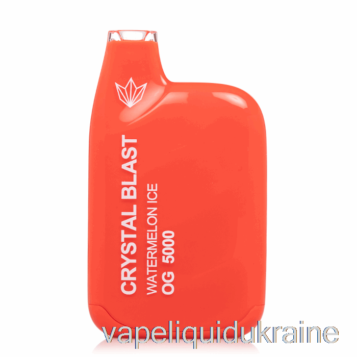 Vape Liquid Ukraine Crystal Blast OG5000 Disposable Watermelon Ice